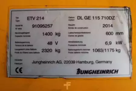 Carrelli retrattili 2014  Jungheinrich ETV 214 710 DZ (11)
