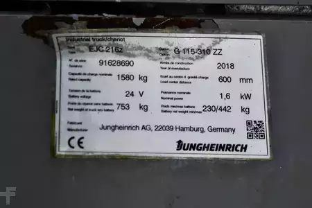 Ledstaplare gå 2018  Jungheinrich EJC 216z 310 ZZ (8)