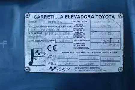 Electric - 4 wheels 2015  Toyota 8FBMT16 (10)