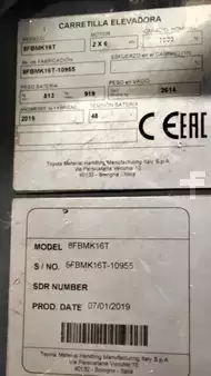 Elektromos 4 kerekű 2019  Toyota 8FBMK16T (5)