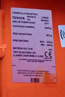 Transpalettes électriques 2017  BT LPE 200 (7)