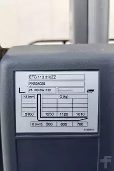 Elektromos 3 kerekű 2019  Jungheinrich EFG 113 310 ZZ (10)