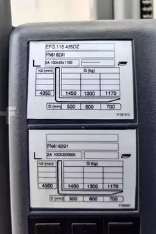 Elektromos 3 kerekű 2020  Jungheinrich EFG 115 435 DZ (8)