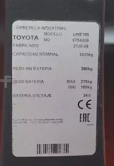 Porta-paletes elétrico 2020  BT LWE 160 (8)