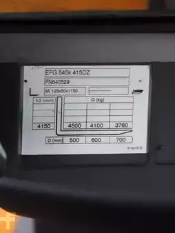 Elektryczne 4-kołowe 2021  Jungheinrich EFG 545k 415 DZ (9)