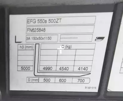Chariots électriques à 4 roues 2020  Jungheinrich EFG 550 500 ZT (14)