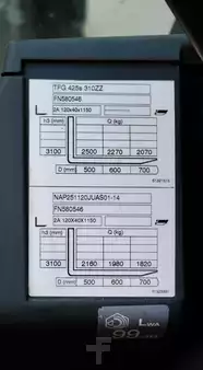 Empilhador a gás 2018  Jungheinrich TFG 425s 310 ZZ (10)