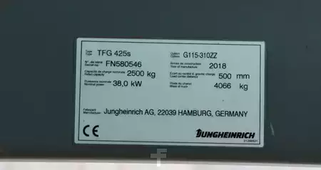 Empilhador a gás 2018  Jungheinrich TFG 425s 310 ZZ (11)