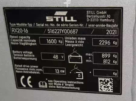 El truck - 3 hjulet 2021  Still RX20-16 (11)