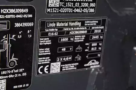 Eléctrico - 3 rodas 2018  Linde E16-02 (11)