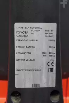 Apilador eléctrico 2019  BT SWE120 (8)