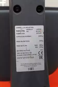 Niederhubwagen 2018  BT LWE200 (7)