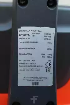 Porta-paletes elétrico 2019  BT LWE 160 (7)