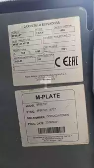 Carrelli elettrici 3 ruote 2021  Toyota 8FBE16T (11)