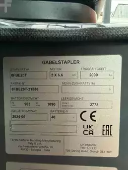 Elektro 3 Rad 2024  Toyota Traigo48 8FBE20T (9)