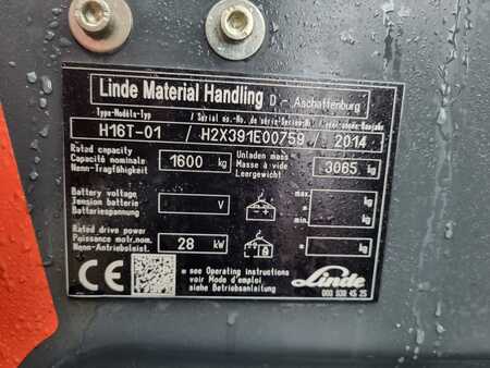 Gas truck 2014  Linde H16T (6) 