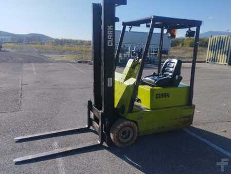 4-wiel elektrische heftrucks 1990  Clark Chariot élévateur TM15N (1)