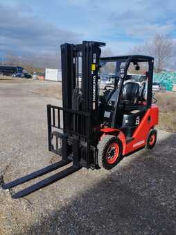 LPG Forklifts 2021  HC (Hangcha) XF25G (2) 
