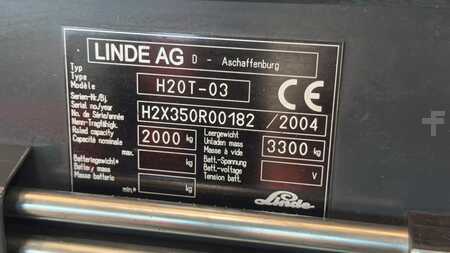 Propane Forklifts 2004  Linde H20T-03 (15)