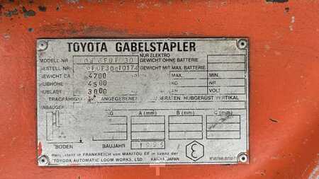Dieselstapler 1995  Toyota 02-6FDF30 (7)