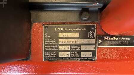 Elektro tříkolové VZV 1989  Linde E12 (10)