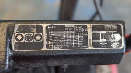 Elektro tříkolové VZV 1989  Linde E12 (19)
