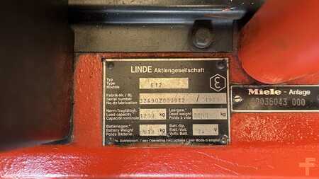 Elektro tříkolové VZV 1989  Linde E12 (20)