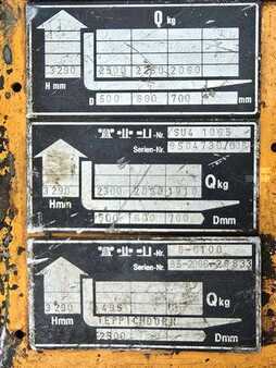 Dieselstapler 1995  Yale Jungheinrich TFG 25 Gas Stapler Frontstapler (12)