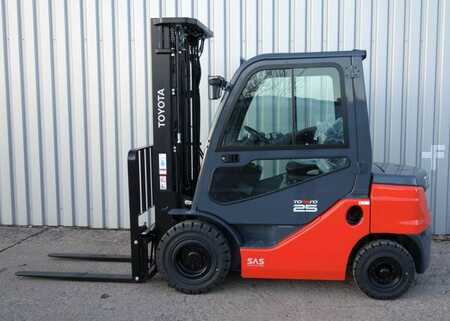 Empilhador diesel 2025 Toyota 8FDF25 (2)