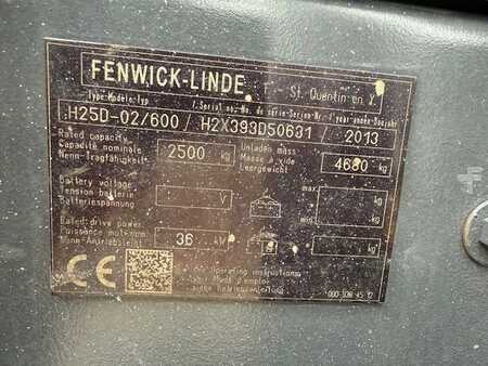 Chariots élévateurs diesel 2013  Linde H25D 600/393 (3)