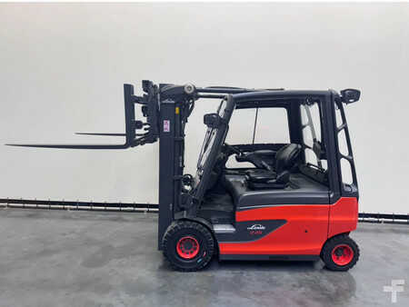 Chariots électriques à 4 roues 2017  Linde 387 E 25 L-01 inclusief nieuwe accu (11)