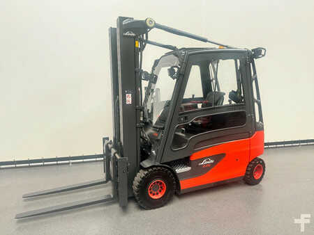 Chariots électriques à 4 roues 2014  Linde 387 E 25 L-01 inclusief nieuwe tractie batterij (1)