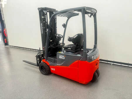 Sähkö - 4 pyör 2025  Toyota 8 FBE20 T ONGEBRUIKT (5)