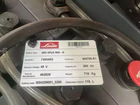 Chariots électriques à 4 roues 2020  Linde 386 E 14-02 (17)