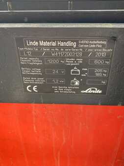 Apilador eléctrico 2013  Linde L12 (6) 