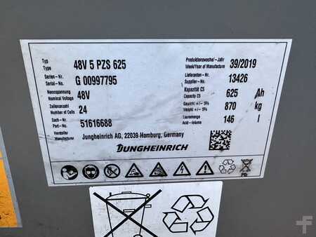 3-wiel elektrische heftrucks 2018  Jungheinrich EFG 216K (9)