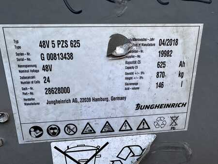 Elektromos 3 kerekű 2018  Jungheinrich EFG 216K (13)
