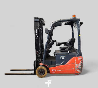 3-wiel elektrische heftrucks 2019  Toyota 8FBEK16T Lithium Ionen Batt (1)