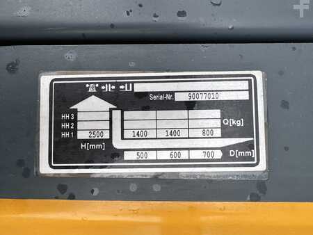 Pallet Stackers 2003  Jungheinrich EJC Z 14 (13)