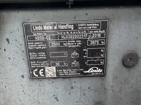 Dieseltrukki 2016  Linde H25D  SS ZVG VOLL Klima (14)