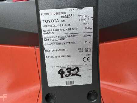 Stoccatori 2017  Toyota SWE160L Initialhub Batterie 2024 (16)