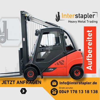 Linde H25T-02 Triplex DZH - fertig aufgearbeitet