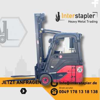 El Truck - 3-hjul 2018  Linde E26C-02 Waage Vollkabine DZH (1)