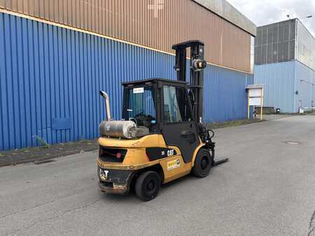 Dieseltrukki 2014  CAT Lift Trucks DP35N 5Vent. ZVG & Ausschub Gabeln (12)