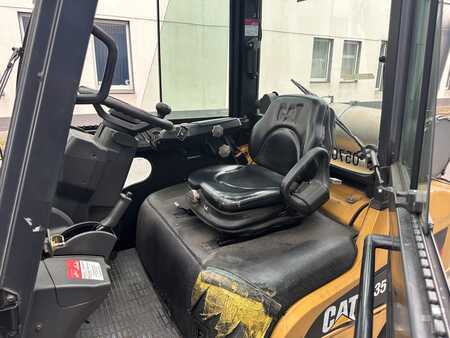 Dieseltrukki 2014  CAT Lift Trucks DP35N 5Vent. ZVG & Ausschub Gabeln (19)
