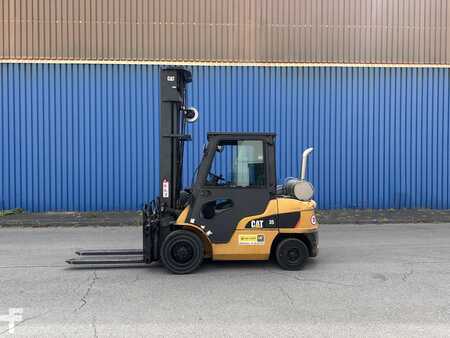 Dieseltrukki 2014  CAT Lift Trucks DP35N 5Vent. ZVG & Ausschub Gabeln (2)