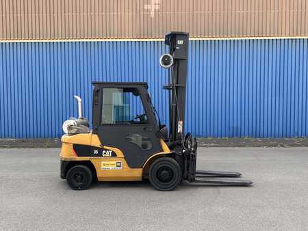 Dieseltrukki 2014  CAT Lift Trucks DP35N 5Vent. ZVG & Ausschub Gabeln (20)
