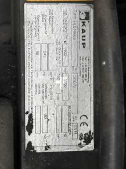 Dieseltrukki 2014  CAT Lift Trucks DP35N 5Vent. ZVG & Ausschub Gabeln (8)