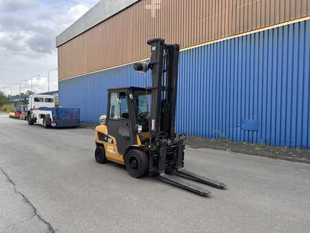 Dieseltrukki 2014  CAT Lift Trucks DP35N 5Vent. ZVG & Ausschub Gabeln (9)