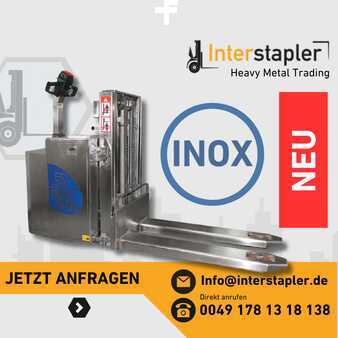 Hochhubwagen  Bada 20DS INOX Edelstahl Doppelstock NEU (1)